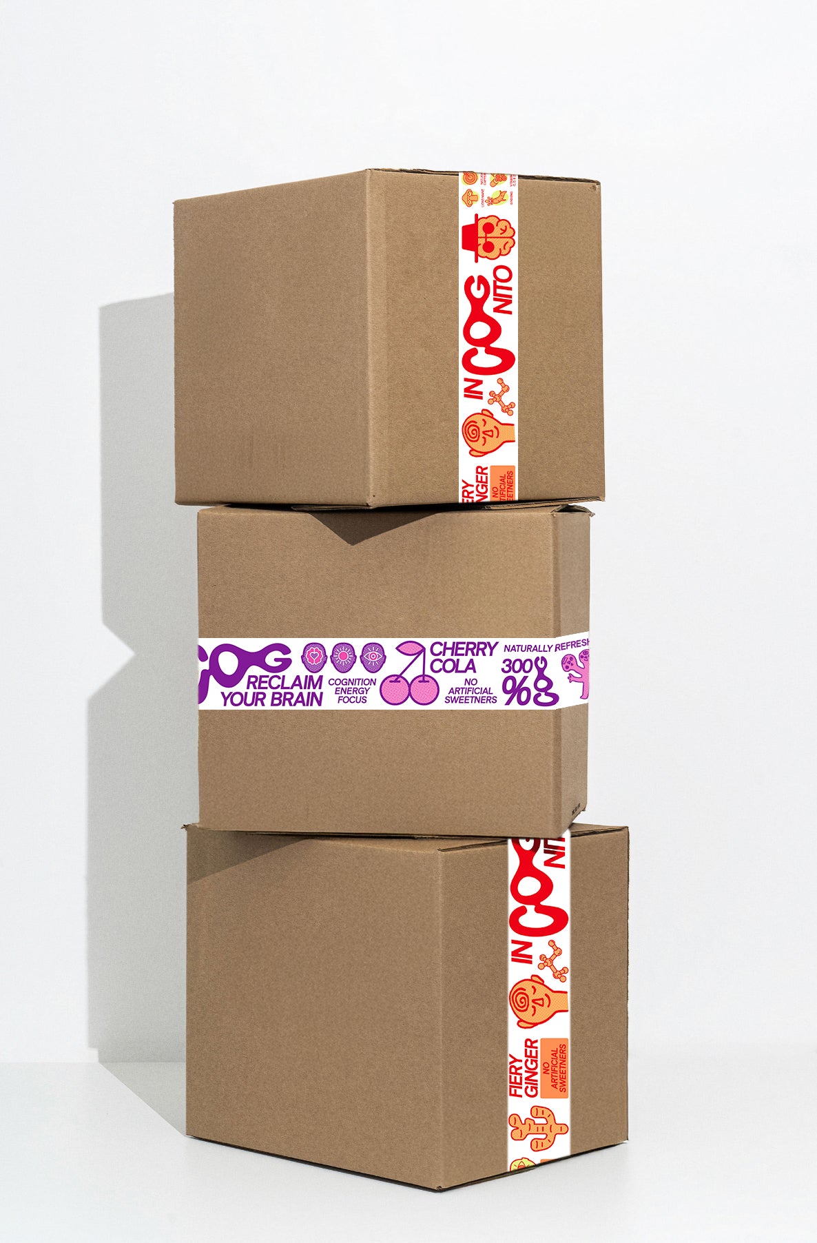 COG Fiery Ginger - branded packaging